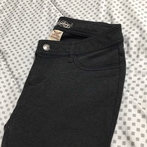 Dark Grey Skinny Jeggings (Size 4)